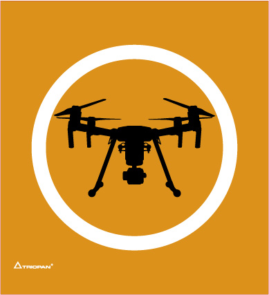 Landeplatz-Plane für Drohne